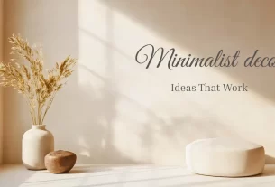 Minimalist decor