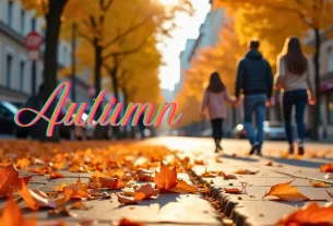 The arrival of autumn