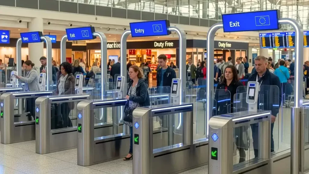Europe digital entry system