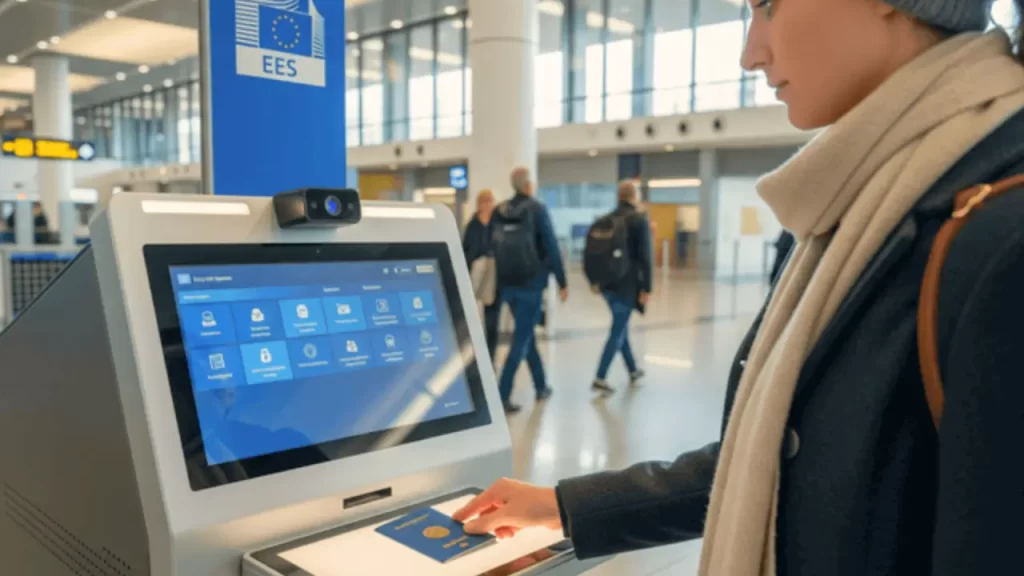Europe digital entry system