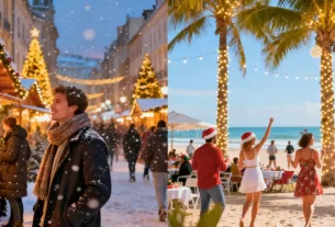 Christmas in the Northern vs Southern Hemisphere