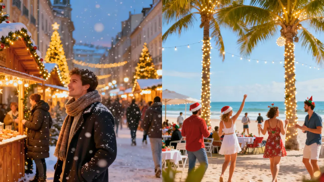 Christmas in the Northern vs Southern Hemisphere