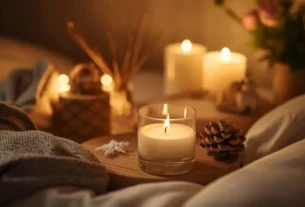 Self-care products for a peaceful routine