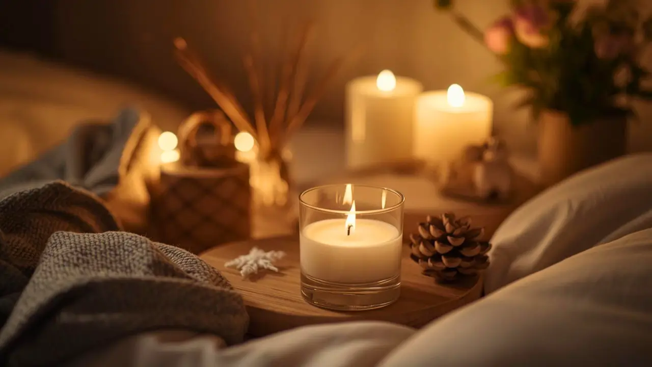 Self-care products for a peaceful routine