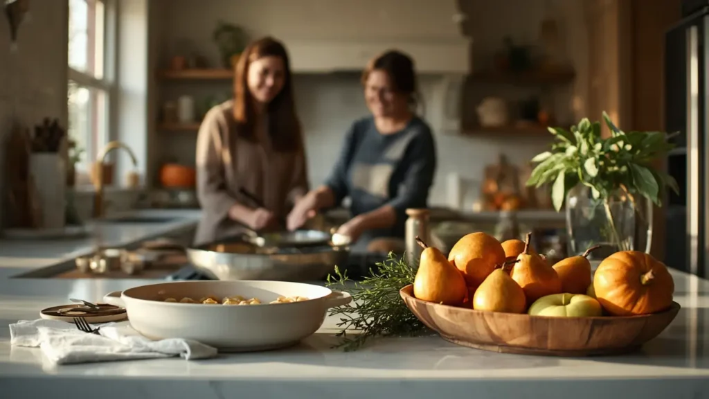 fall kitchen reset