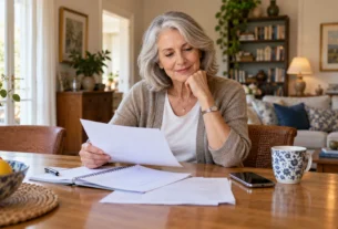 Woman planning everyday support while living alone after 50